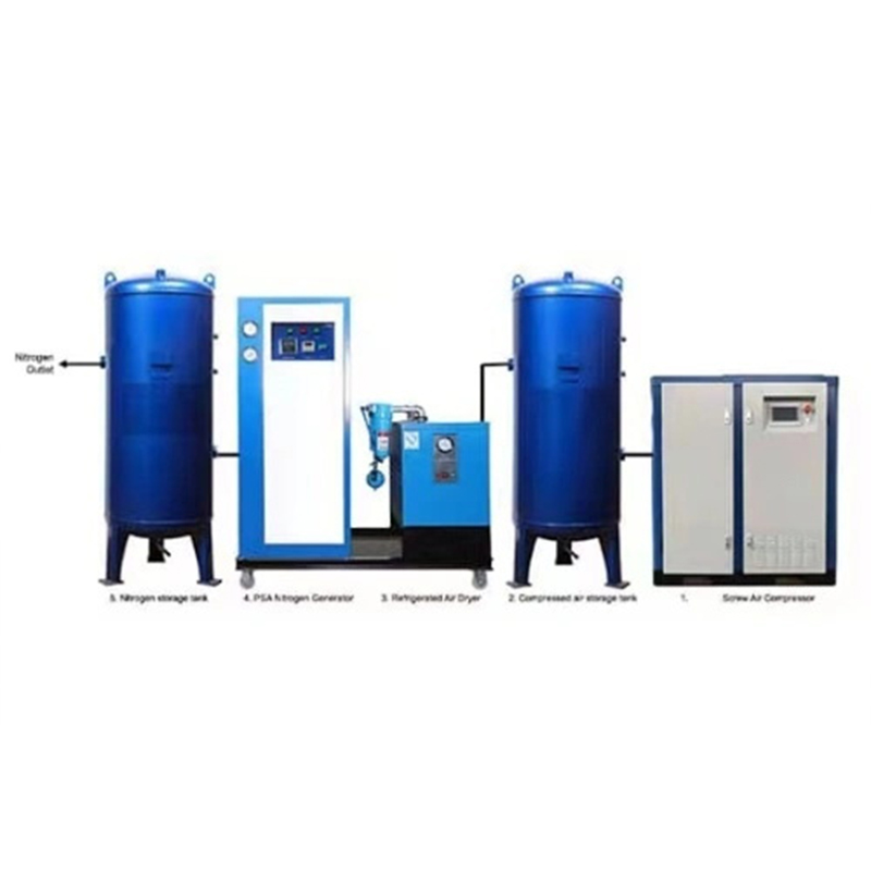 Nitrogen generator machine with 99% purity